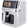 Melchioni Family | GAIA PLUS Friggitrice ad Aria 8L XXL con Doppia Resistenza Ai