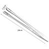 2-in-1 Pinza Girevole Nylon Spatola Uovo Girello Bistecca Pancake