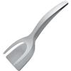 2-in-1 Pinza Girevole Nylon Spatola Uovo Girello Bistecca Pancake