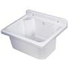 Pilozzo vasca mini salvaspazio pvc 42x34 per interno/esterno completo di scarico