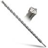 METOTY Punta per trapano SDS Plus, 20 mm x 460 mm, per pietra, cemento, pietra n