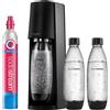 Does not apply Gasatore D'Acqua Terra Nero Include Cilindro Di Co2 per Realizzare Fino a 60 Lit