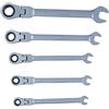 Connex, Set di Chiavi combinate a cricchetto con Testa snodata, 5 pz, COXB541900