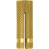 Fischer Tasselli in ottone femmina con filettatura metrica interna PO M 8X30 (10