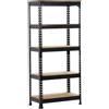 Yaheetech Scaffale Metallo Garage Scaffalatura Metalliche 150x70x30 cm a 5 Ripia