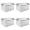 SUNWARE perfectly organised Sunware Comfort Line scatole in plastica con coperchio 22L - 40x30x26cm -
