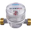 Zenner Contatore acqua di Zenner Q3 = 2,5, acqua fredda + acqua calda, BL 110 mm, 3/4 p