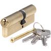 CISA 10G300210, Cilindro Europeo C2000, Ottone Smerigliato, 40/50 mm