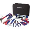 WORKPRO Set Porta Attrezzi Uso Domestico Riparazione 100 Pezzi Utensili per Offi