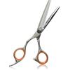 Olivia Garden Curve-O The Series - Forbici efficaci per mancini, 5,8