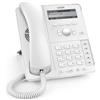 Snom D715 Globale Desk telefonico, 5 tasti funzione configurabili a LED, a quattro righe retroilluminato B/W Display, XML Minibrowser, PoE, WLAN Ready, 2x Gigabit Ethernet; Bianca; 00004381
