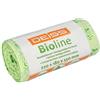 DEISS Bioline - Sacchi della spazzatura biologici, 10 l, compostabili, 20 pezzi