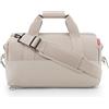 reisenthel Allrounder M Duffel Mix Stone - Borsa da viaggio con volume di 18 l in bottiglie di PET riciclate, di alta qualità e conveniente, larghezza 40 x altezza 33,5 x profondità 24 cm, MG7301, Mix