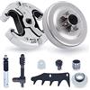 Adefol Kit Frizione per Husqvarna 445 445II 445E 450 Motosega, ADEFOL .325 Pignone (7 D