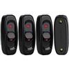 Gebildet 4PCS Cavo in Linea Interruttore Pulsante On/Off 10A 250V Interruttore d