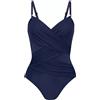 Anita Costume Intero Modellante Anita Jinelle 7408 Blu Coppa Preformata con Ferretto