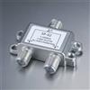 Partitore Satellitare a 2 Uscite Corpo in Lega di Zinco Splitter TV a 2 Vie