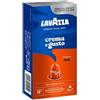 Lavazza Capsule Lavazza Nespresso Crema e Gusto blu alluminio