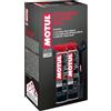 Motul - Kit di Manutenzione - Pulitore Catena Moto Spray + Lubrificante per Catena Moto Fuori Strada + Spazzola Non Abrasiva - MC Care Chain Clean C1 - MC Care Chain Lube off Road C3