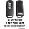 ES IEA ELETTRONICA TELECOMANDO KEYLESS GUSCIO RIGIDO PLASTICA PER HONDA SH 125-150 2017 IN POI