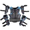 Kids Motocross Protectors Kit Protezioni Bambino Giacca Motociclistica Completa