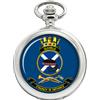 GBP HMAS Glenelg Orologio da Tasca Marina Militare Ravel Quarzo Cassa Argento