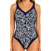Anita Costume Intero Donna ANITA Blu Elegante Coppa Preformata Snellente Taglie Forti