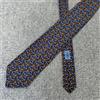 Gucci Cravatta Gucci nuova mai usata Navy Horsebit 100% seta Made in Italy