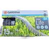 Gardena Liano Life Tubo in tessuto 1/2 pollici, 15 m: tubo da giardino in tessut