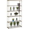 Relaxdays Scaffale Porta Piante a 6 Ripiani Portapiante in Vaso, Fiori, Mobile M