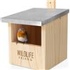 WILDLIFE FRIEND I Casetta per uccellini da esterno - Casetta Uccelli in Legno Ma