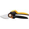 Fiskars Forbici da potatura bypass L, X-series PowerGear, P961, Impugnatura rota