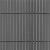 TENAX Colorado 1,00x5 m Grigio, Canniccio Sintetico a Canne Intere da 7mm, Scher