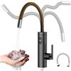 HumiLuft Rubinetto per Acqua Calda Istantanea, 3300W Acciaio Inox Elettrico con Scaldabag