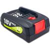 YHNZXCD Batteria ricaricabile agli ioni di litio da 18 V, 3,0 Ah, per Bosch 18 V, senza