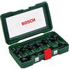 Bosch Home And Garden 2607019466 Set Misto, 12 Frese HM, Nero, Gambo 8 Mm