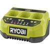 Ryobi RC43P, Caricabatterie Sequenziale a 3 Porte, Compatibile con Tutte le Batt