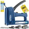 Rapid RPC7 Graffatrice Manuale 7 in 1 con 2990 Graffe e Chiodini, per il Fissagg
