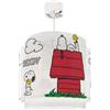 Dalber Lampada da soffitto a sospensione per bambini Snoopy, 76302, E27