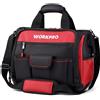 WORKPRO Borsa Porta Utensili da Lavoro 16", 39 Tasche Borsa per Attrezzi con Tra