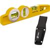 Stabila NIVEL FUNDICIÓN ALA DE AVION MAGNÉTICO 81S REM 360º /25 CM. (FUNDA)