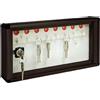 CASSETTE POSTALI ALUBOX ALUBOX Bacheca Portachiavi Da Parete In Alluminio 30X5X14 Cm Porta Chiavi Da Mur