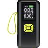 goobay Compressore d'aria portatile con batteria da 2Ah, 5V,ricaricabile, 10bar/