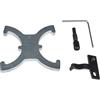 KS Tools 400.4125 Serie di utensili per messa in fase motore per Ford / Volvo, 4