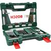 Bosch Set da 83 Pezzi di Punte e Bit V-Line in Titanio, con Torcia Tascabile Led