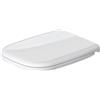 Duravit Sedile WC D-Code Compact, tavoletta WC, copriwater con cerniere in accia