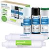 Ecosoft - Filtro ad osmosi inversa - Set di ricambi 6 fasi con pompa integrata -