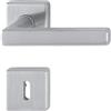 HOPPE Maniglia Hoppe Dallas con rosette BB, in acciaio inox opaco, 3675281
