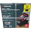 Parkside Park side Batteria Parkside X20V Team 2Ah e caricatore con Active Cell Balancing