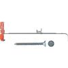FISCHER TASSELLO NYLON DUOTEC 10 S FISCHER - VITE TSP CAVA PZ- 25 pezzi